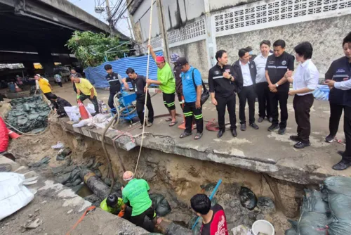 Bangkok oil leak traced to Bangchak pipeline in Khlong Toey, repairs and pigging test ordered