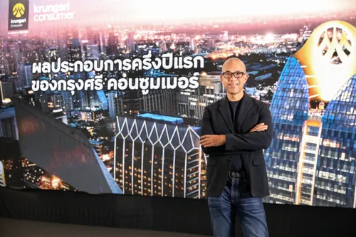 Krungsri Consumer's H1 card spending rose 3%, and online platforms grew 16%, while the bank expects to miss its full-year target
