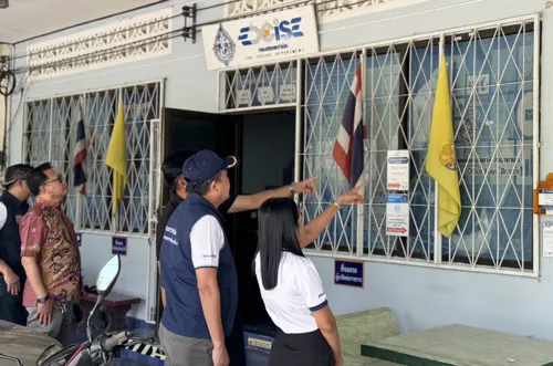 Excise office in Mayo, Pattani closed temporarily after shooting, so businesses there must use other excise service points