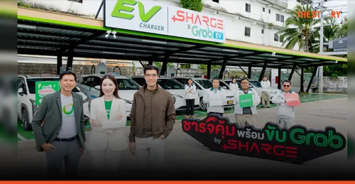 Grab EV drivers get 6 baht/kWh charging at a new Bangkok East station until 31 December