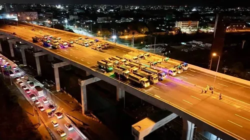 M82 Bang Khun Thian–Bang Phae elevated motorway passes load test, opens 28 August