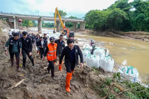 Nan flood relief: 9,000 baht per flooded home, and farmers must file form กษ 01 quickly