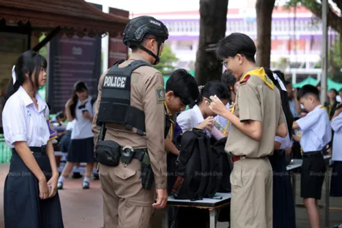 School safety bill being drafted, with bag checks and screening coming to schools this month