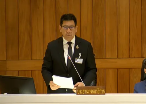 Parliament starts second and third readings of the FY2027 budget, trimming 11,162 million baht
