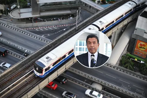 Bangkok plans to hand the Green Line to the government, a shared-ticket shift that will not change fares for small firms this year