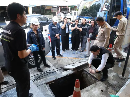 Pollution Dept says oil-contaminated wastewater at Rama 9 data centre has been cleared, with gas readings at zero