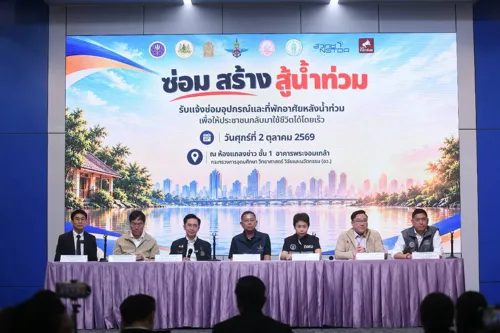Bangkok flood victims can request free home, appliance and vehicle repairs via Traffy Fondue