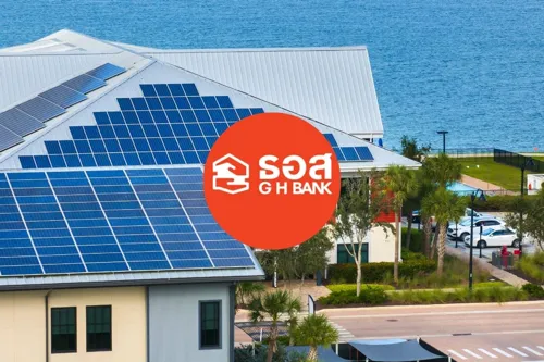 GHB opens unsecured solar rooftop loans of 100,000-150,000 baht per household, 7-year term