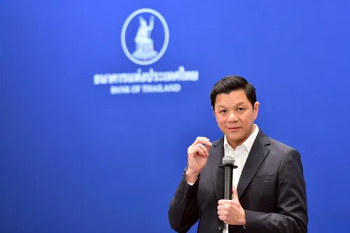Bank of Thailand governor says rates are not locked at 1% for long, so borrowing costs could move either way