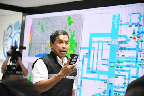 Bangkok floodwater in the east is draining slowly, so expect road and access disruption for days