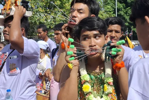 Phuket Vegetarian Festival ends Sunday, with road closures on the parade route