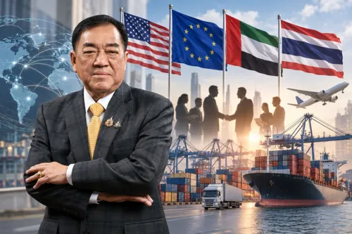 Chamber urges faster Thai trade deals with US, EU and UAE, citing 2% GDP upside within 3 years