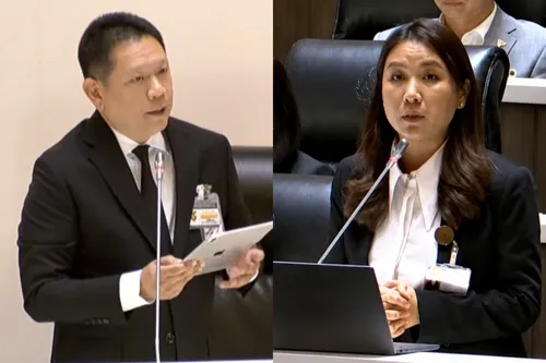 Opposition questions 400bn baht energy loan and shift of funds into Thai Chuay Thai Plus phase 2