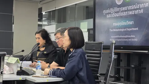 Thai weather agency changes flood warning symbols and channels, so check TMD app and hotline 1182