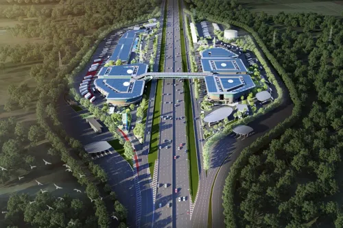 The Rest Village Sri Racha, a 121-rai M7 rest stop, goes fully open in June 2027