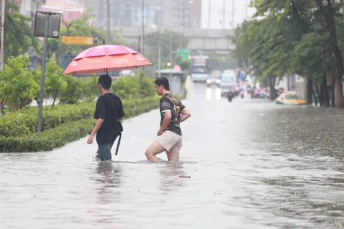 Bangkok flood zone declaration covers all 50 districts; keep flood-damage photos to claim aid
