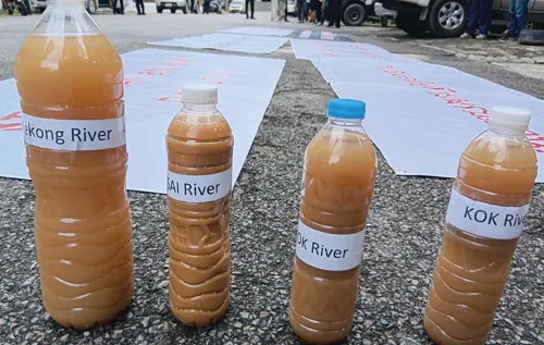 Heavy-metal pollution from Myanmar's mines is reaching Thai rice, fish and tap water along the Kok and Sai rivers