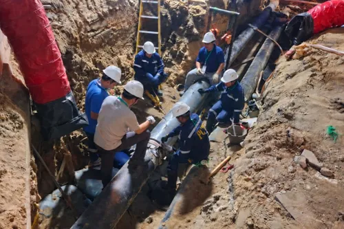 Oil leak under Rama 3 viaduct: pipeline operators reopen soil, fuel delivery rerouted