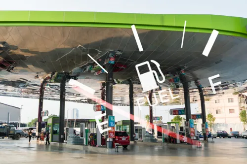 Diesel B7 and benzine rise 60 satang a litre from 21 October; plan fuel and transport costs now