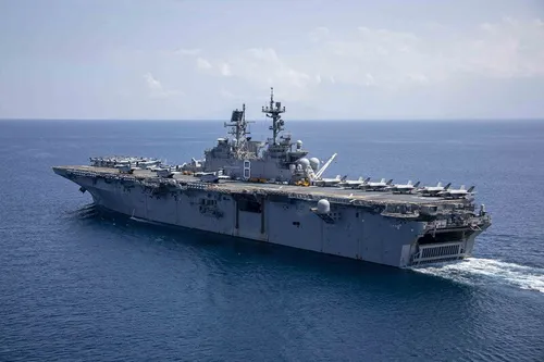 US sends third carrier group and 10,000 troops to the Middle East as Brent crude climbs above $102