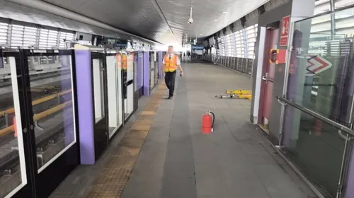 MRT Blue Line closed between Bang O and Kamphaeng Phet after a power fire at Tao Poon station
