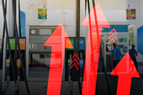 Diesel up 75 satang and benzine and gasohol up 60 satang from 2 Sep, so fuel costs rise tomorrow