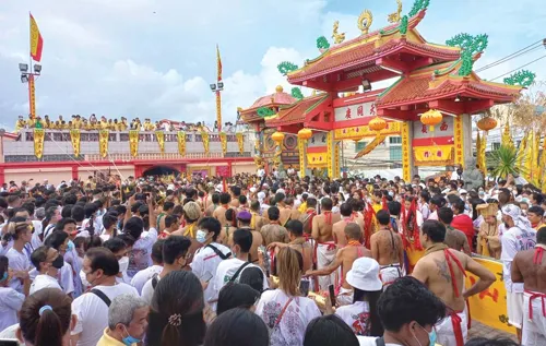 Phuket's vegetarian festival runs 9–18 October, with hotel bookings up about 10% in the city