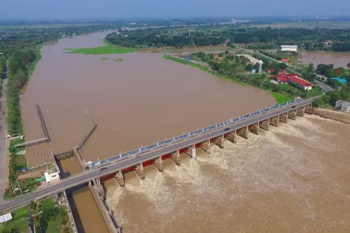 Chao Phraya basin still has room for 9,999 million cubic metres in four main dams