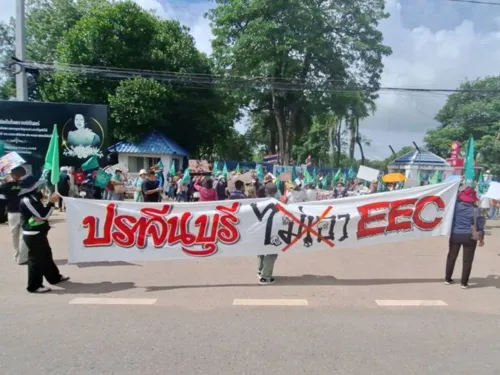 Prachinburi groups push government to reverse EEC expansion over environmental fears